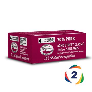 Classic 42nd Street 70% Jumbo Sausages 4s (40)