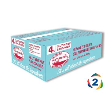 42nd Street Gluten Free Sausages 4s (40)