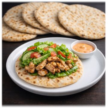 Handmade Pitta Bread 18Cm