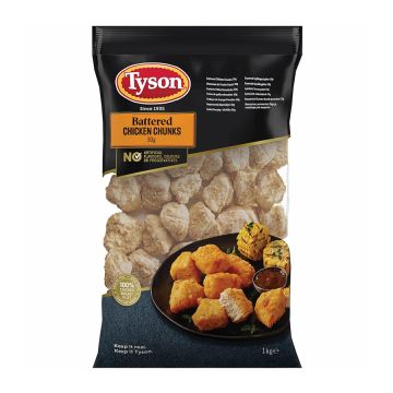 Tyson Battered Chicken Chunks 30g