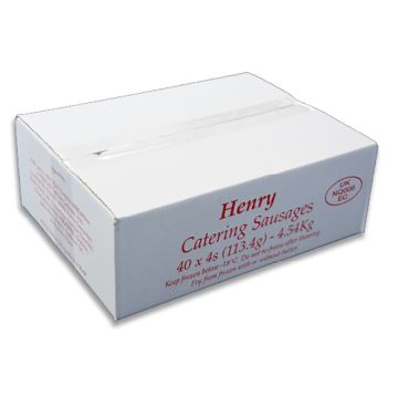 Henry's Premium Pork Sausages 4s
