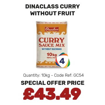 Dinaclass Curry Without