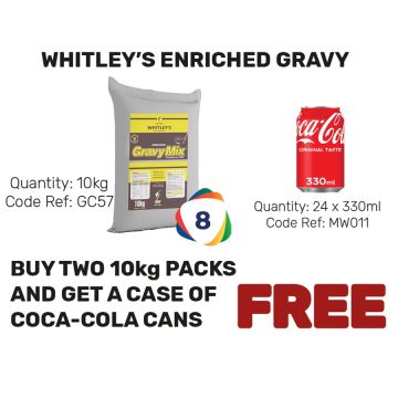 Whitley's Enriched Gravy Mix Offer
